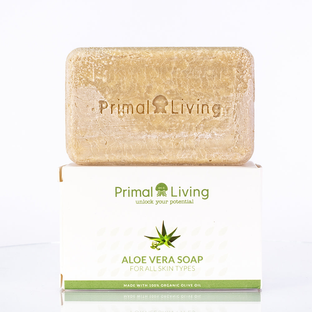 Mýdlo Primal Living - aloe vera 3 